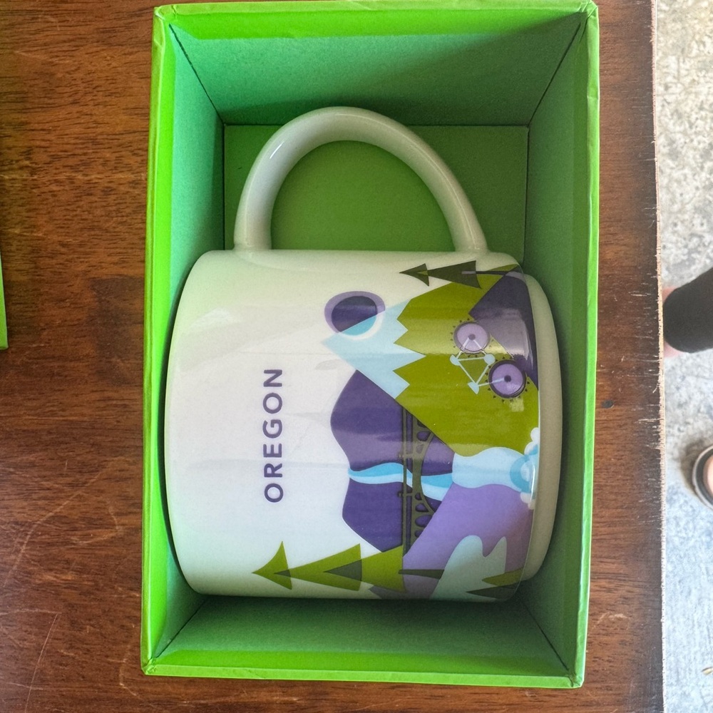 Oregon, Starbucks, You Are Here Collection Mug